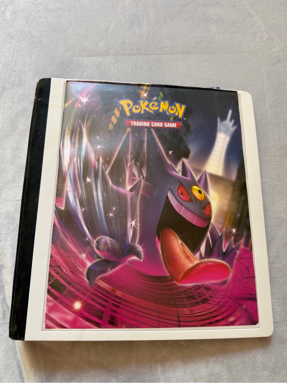 Pokémon Trading Card Game Binder Gengar Cover Bulk Common Card Collection Kid
